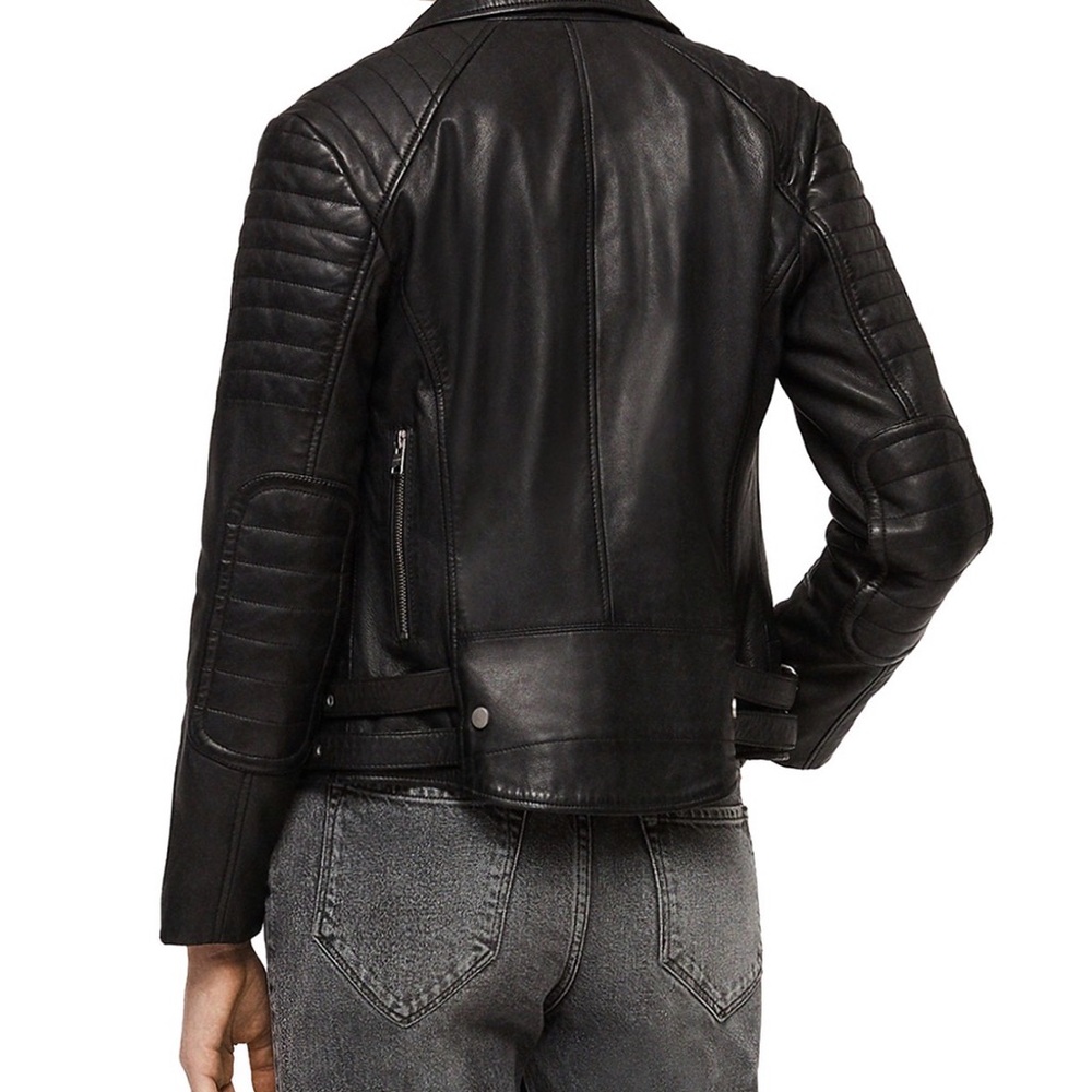 All Saints Leather Jacket - Picture 2 of 10